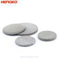 5 10 20 micron stainless steel porous metal powder sintered filter wire mesh disc